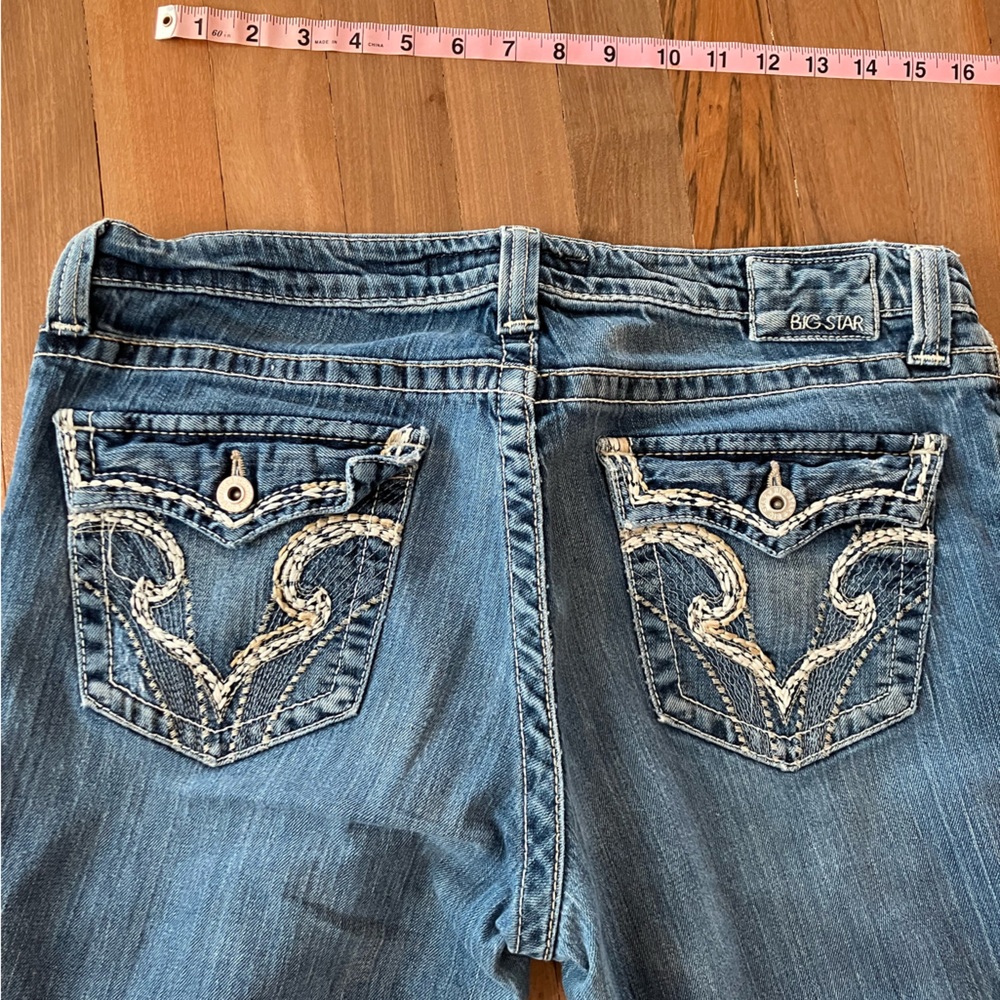 Big Star cropped jeans